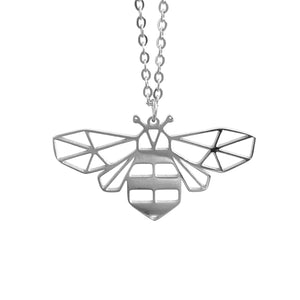 Bee Origami Necklace