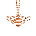 Bee Origami Necklace