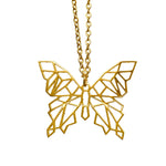 Butterfly Origami Necklace