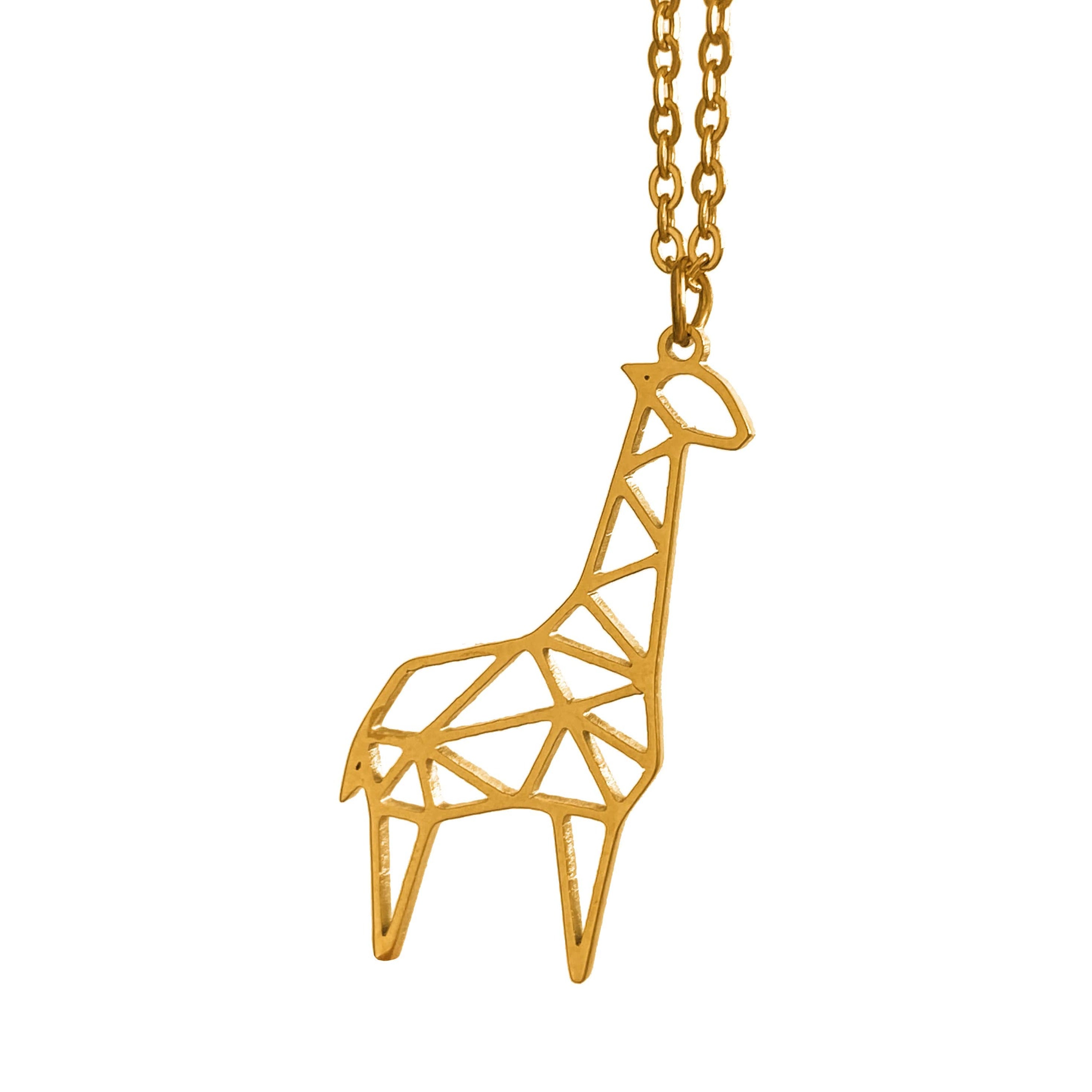 Origami on sale giraffe necklace