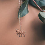 Horse Origami Necklace