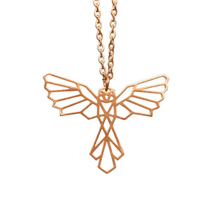 Phoenix Origami Necklace